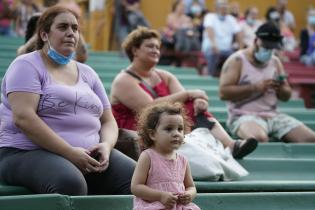 Ronda de ganadores del Carnaval de las Promesas en el Teatro de Verano Ramón Collazo