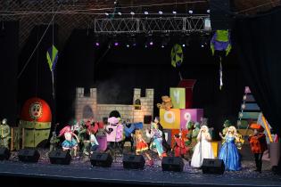 Ronda de ganadores del Carnaval de las Promesas en el Teatro de Verano Ramón Collazo