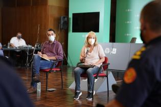 Reunión del CECOED a pedido de la intendenta Carolina Cosse Reunión del CECOED a pedido de la intendenta Carolina Cosse