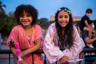 Desfile de Escuelas de Samba en las Canteras del Parque Rodó