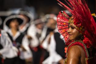 Desfile de Escuelas de Samba en las Canteras del Parque Rodó Desfile de Escuelas de Samba en las Canteras del Parque Rodó