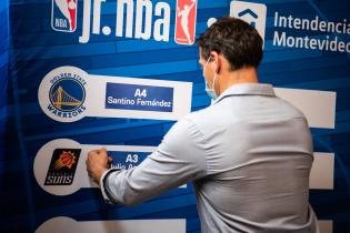 Sorteo del DRAFT Jr. NBA en la Sala Ernesto de los Campos Sorteo del DRAFT Jr. NBA en la Sala Ernesto de los Campos