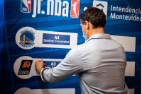 Sorteo del DRAFT Jr. NBA en la Sala Ernesto de los Campos