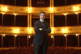 Martin Garcia, director de la Orquesta Filarmónica de Montevideo Martin Garcia, director de la Orquesta Filarmónica de Montevideo