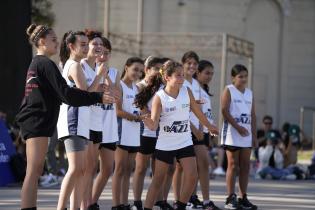 Inauguración de la Liga JR. NBA Conferencia Oeste en el Parque Capurro