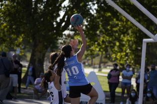 Inauguración de la Liga JR. NBA Conferencia Oeste en el Parque Capurro