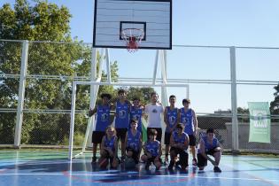 Partido de la Conferencia Oeste del Torneo Jr. NBA en Paso de las Duranas Partido de la Conferencia Oeste del Torneo Jr. NBA en Paso de las Duranas