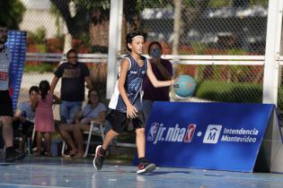 Partido de la Conferencia Oeste del Torneo Jr. NBA en Paso de las Duranas