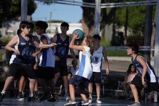 Partido de la Conferencia Oeste del Torneo Jr. NBA en Paso de las Duranas