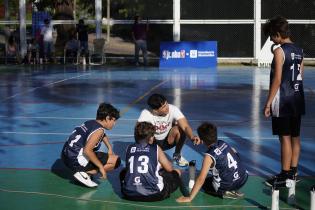 Partido de la Conferencia Oeste del Torneo Jr. NBA en Paso de las Duranas