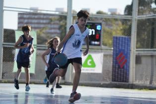 Partido de la Conferencia Oeste del Torneo Jr. NBA en Paso de las Duranas