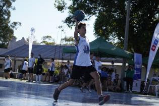 Partido de la Conferencia Oeste del Torneo Jr. NBA en Paso de las Duranas