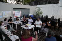  Reunión con representantes y referentes de los municipios A y G para la elaboración de la estrategia de igualdad de género de Montevideo
