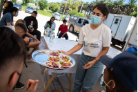 Taller de Cocina Uruguay para adolescentes en el Centro Comunal Zonal 17