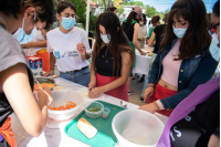 Taller de Cocina Uruguay para adolescentes en el Centro Comunal Zonal 17