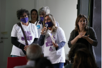 Reunión con representantes y referentes de los municipios B, C y CH para la elaboración de la estrategia de igualdad de género de Montevideo