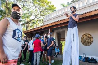 Cierre de actividades de verano del programa de atención a personas con discapacidad en el parque de la Amistad