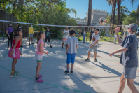 Cierre de actividades de verano del programa de atención a personas con discapacidad en el parque de la Amistad