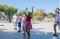 Cierre de actividades de verano del programa de atención a personas con discapacidad en el parque de la Amistad