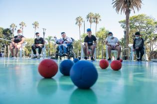 Cierre de actividades de verano del programa de atención a personas con discapacidad en el parque de la Amistad