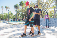 Cierre de actividades de verano del programa de atención a personas con discapacidad en el parque de la Amistad