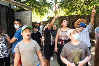 Cierre de actividades de verano del programa de atención a personas con discapacidad en el parque de la Amistad