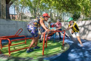 Cierre de actividades de verano del programa de atención a personas con discapacidad en el parque de la Amistad