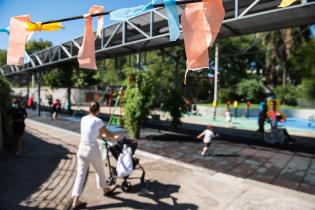 Cierre de actividades de verano del programa de atención a personas con discapacidad en el parque de la Amistad