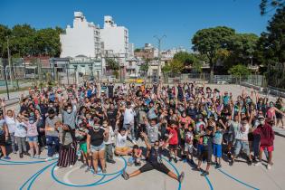 Cierre de actividades de verano del programa de atención a personas con discapacidad en el parque de la Amistad