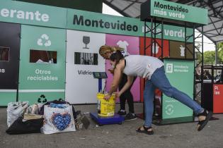 Ecocentro itinerante en la ex terminal Goes