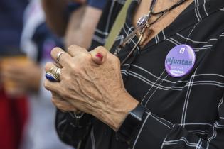 Intervención # juntas en el marco del Mes de la Mujer 