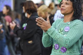 Intervención # juntas en el marco del Mes de la Mujer 