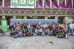 Intervención # juntas en el marco del Mes de la Mujer 