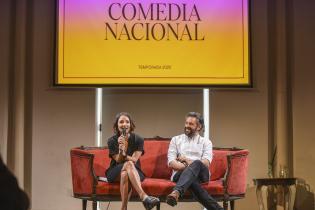 Lanzamiento de la programación 2022 de la Comedia Nacional en la sala Delmira Agustini