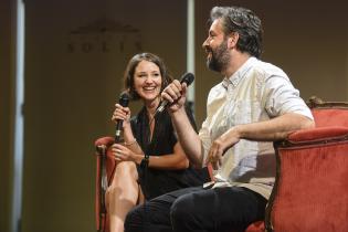 Lanzamiento de la programación 2022 de la Comedia Nacional en la sala Delmira Agustini