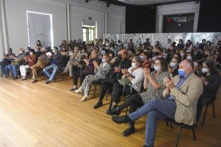 Lanzamiento de la programación 2022 de la Comedia Nacional en la sala Delmira Agustini