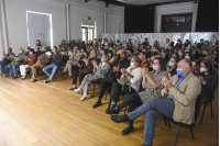 Lanzamiento de la programación 2022 de la Comedia Nacional en la sala Delmira Agustini