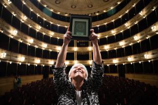 Declaración de visitante ilustre a Liliana Herrero en el Teatro Solís Declaración de visitante ilustre a Liliana Herrero en el Teatro Solís