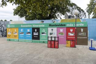 Ecocentro itinerante en la Terminal de ómnibus del Cerro