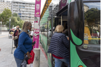 Recorrida del bus turisitico dirigido a Mujeres Afrodescendientes, Migrantes y de Pueblos Originarios