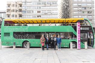 Recorrida del bus turisitico dirigido a Mujeres Afrodescendientes, Migrantes y de Pueblos Originarios