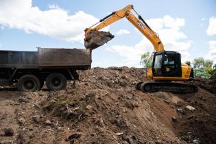 Finalización de trabajos de limpieza en el Arroyo Pantanoso