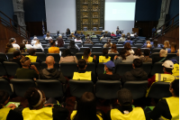 Capacitación a voluntarias y voluntarios para trabajar en la Semana Criolla del Prado 2022