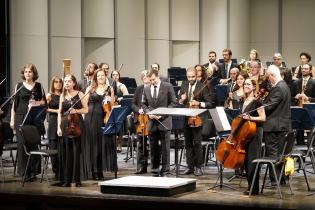 Concierto inaugural de la temporada principal 2022 de la Orquesta Filarmónica de Montevideo en en Teatro Solís