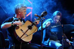 Martin Buscaglia en el escenario Alfredo Zitarrosa, Semana Criolla de Montevideo 2022