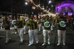 Escuelas de samba participan de actividad "Campódromo" en el espacio Campo