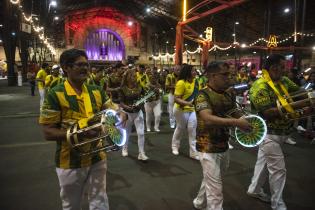 Escuelas de samba participan de actividad "Campódromo" en el espacio Campo