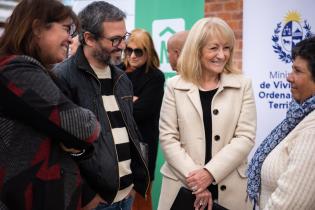 Inauguración de viviendas en el barrio La Paloma