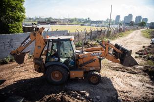 Obras viales en Malvín Norte en el marco del Plan ABC +