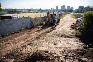 Obras viales en Malvín Norte en el marco del Plan ABC +